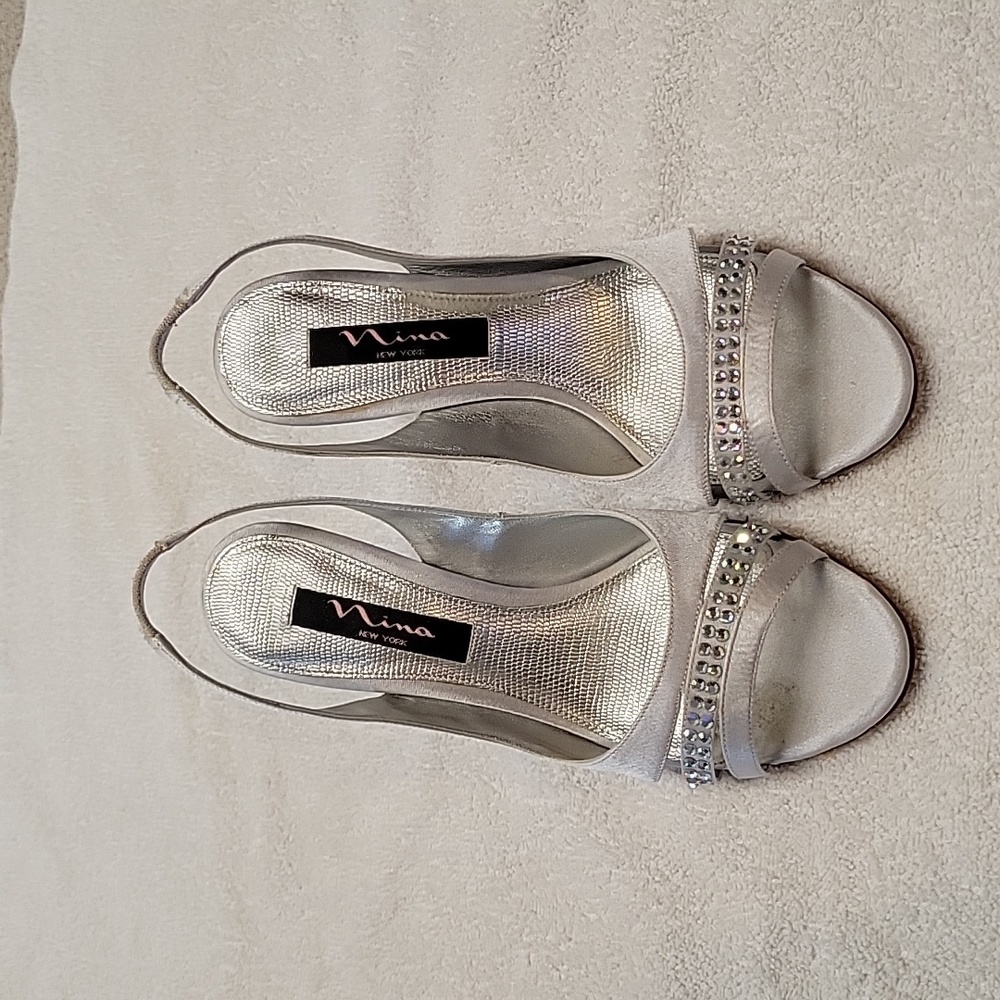 Nina Silver Dress Shoe sx 7